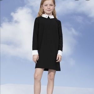 Victoria Beckham bunny Easter black dress girls size XS